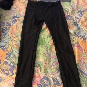 American Apparel Shiny Leggings Sz M